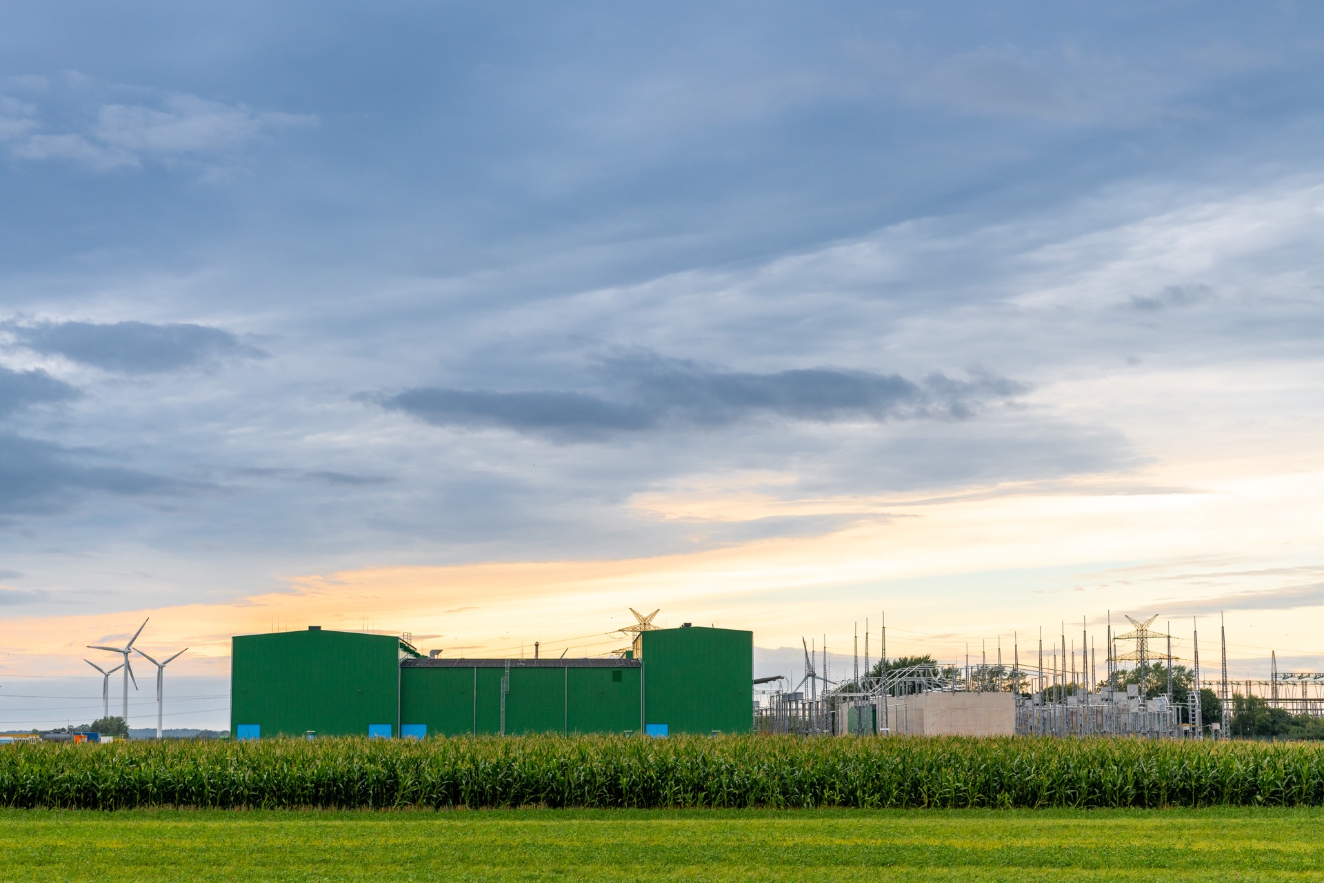 Foto der Konverteranlage Wilster